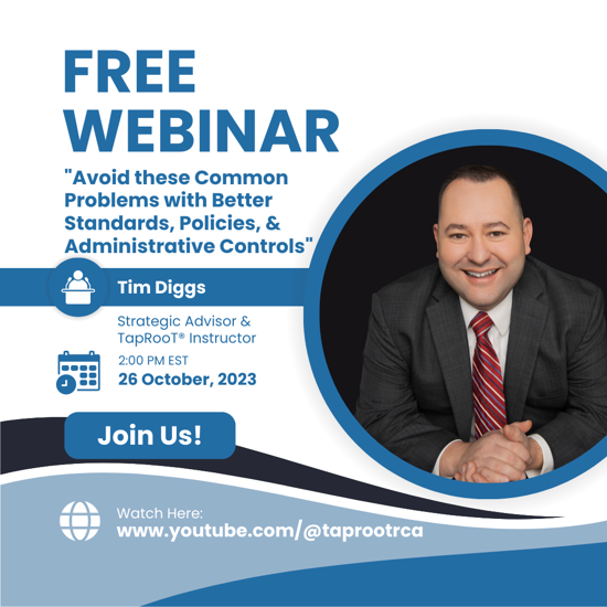 Picture of (FREE WEBINAR) Avoid these Common Problems with Better Standards, Policies and Administrative Controls