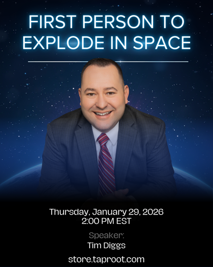 Picture of (FREE WEBINAR) First Person to Explode in Space